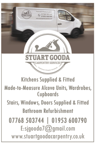 Stuart Gooda serving Wymondham - Kitchens