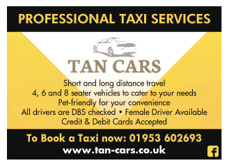 Tan Cars Wymondham serving Wymondham - Taxis & Private Hire