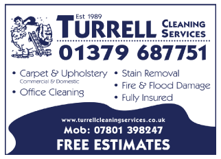 Turrell Cleaning Services serving Wymondham - Carpet & Upholstery Cleaners