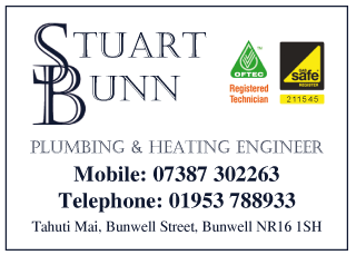 Stuart Bunn serving Wymondham - Plumbing & Heating