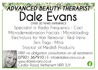 Dale Evans At The Willows serving Wymondham - Beauty Salons & Therapy