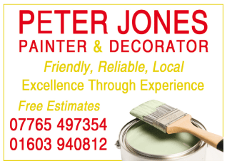 Peter Jones Painter & Decorator serving Wymondham - Home Improvements