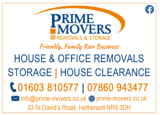 Prime Movers serving Wymondham - Removals & Storage
