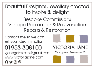 Victoria Jane Designer Goldsmith serving Wymondham - Jewellers