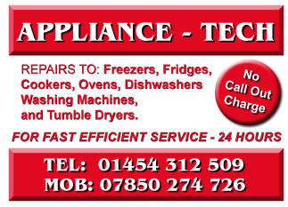 Appliance-Tech serving Yate and Chipping Sodbury - Domestic Appliances