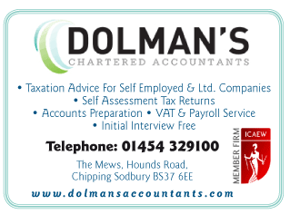 Dolman’s Chartered Accountants serving Yate and Chipping Sodbury - Taxation Specialists