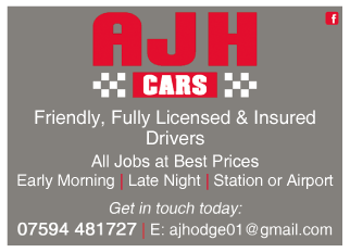 AJH Cars serving Yate and Chipping Sodbury - Taxis & Private Hire