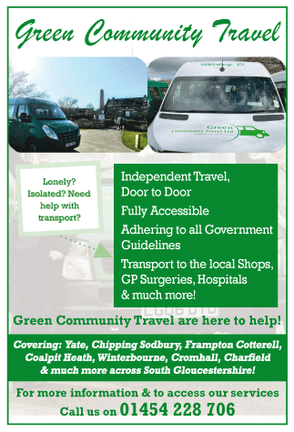 Green Community Travel serving Yate and Chipping Sodbury - Community Transport