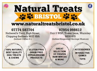 Natural Treats Bristol serving Yate and Chipping Sodbury - Pet Shops & Services