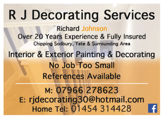 R J Decorating Services serving Yate and Chipping Sodbury - Painters & Decorators