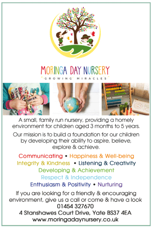 Moringa Day Nursery serving Yate and Chipping Sodbury - Under 5’s