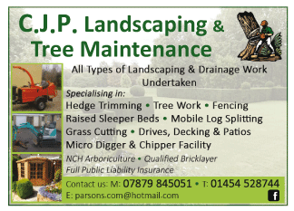 C.J.P. Landscaping & Tree Maintenance serving Yate and Chipping Sodbury - Landscape Gardeners