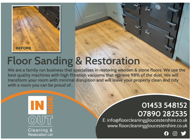 Inside Out Cleaning & Restoration Services Ltd serving Yate and Chipping Sodbury - Floor Sanding