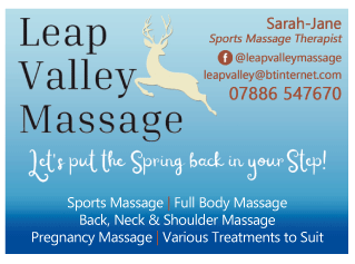 Leap Valley Massage serving Yate and Chipping Sodbury - Sports Massage