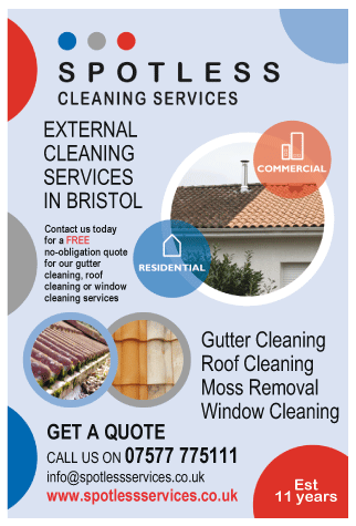 Spotless Cleaning Services serving Yate and Chipping Sodbury - Gutter Cleaning