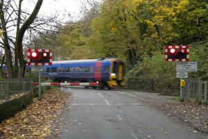 Train Crossing, Bradford on Avon