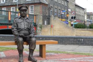 Captain George Mainwaring Statue, Thetford